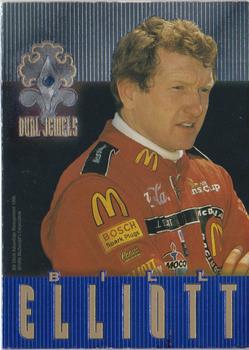 1996 Wheels Crown Jewels Elite - Dual Jewels Sapphire #DJ4 Bill Elliott / Mark Martin Front