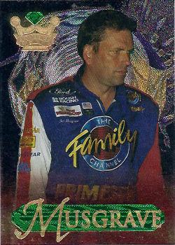 1996 Wheels Crown Jewels Elite - Emerald #11 Ted Musgrave Front