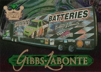 1996 Wheels Crown Jewels Elite - Emerald #64 Bobby Labonte's Trans. Front