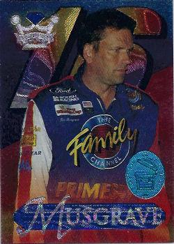 1996 Wheels Crown Jewels Elite - Sapphire Treasure Chest #11 Ted Musgrave Front