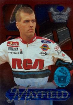 1996 Wheels Crown Jewels Elite - Sapphire Treasure Chest #25 Jeremy Mayfield Front