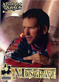 1996 Wheels Knight Quest Armor - Black Knights #04 Ted Musgrave Front