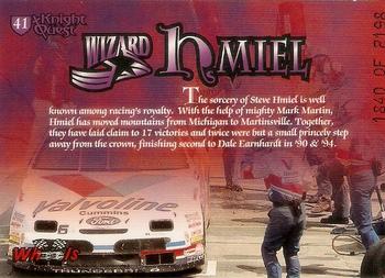 1996 Wheels Knight Quest Armor - Royalty #41 Steve Hmiel Back