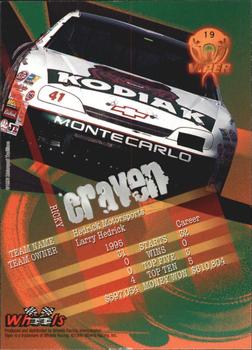 1996 Wheels Viper - First Strike #19 Ricky Craven Back