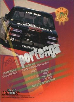 1996 Wheels Viper - First Strike #71 Steve Portenga Back