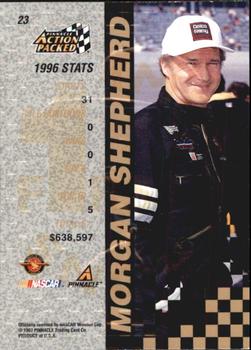 1997 Action Packed - First Impressions #23 Morgan Shepherd Back