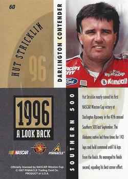 1997 Action Packed - First Impressions #60 Hut Stricklin Back