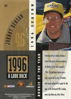 1997 Action Packed - First Impressions #61 Johnny Benson Back