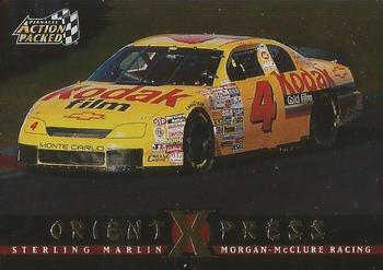 1997 Action Packed - First Impressions #76 Sterling Marlin's Car Front