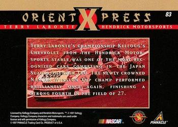 1997 Action Packed - First Impressions #83 Terry Labonte's Car Back