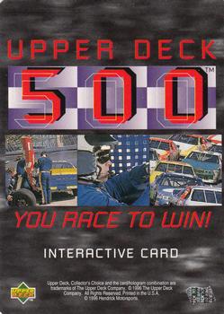 1997 Collector's Choice - Upper Deck 500 #UD50 Ray Evernham Back