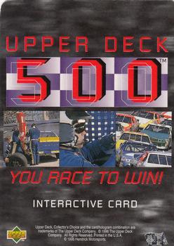 1997 Collector's Choice - Upper Deck 500 #UD53 Ken Schrader's Car Back