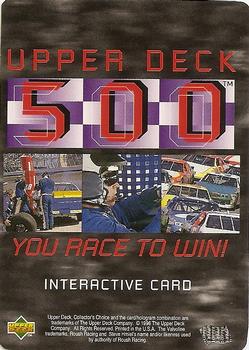 1997 Collector's Choice - Upper Deck 500 #UD11 Steve Hmiel Back