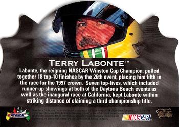 1997 Maxx - Chase the Champion Gold Die Cuts #NNO Terry Labonte Back