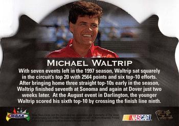 1997 Maxx - Chase the Champion Gold Die Cuts #NNO Michael Waltrip Back