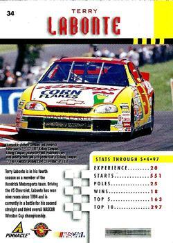 1997 Pinnacle - Artist Proofs #34 Terry Labonte's Car Back