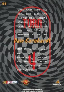 1997 Pinnacle - Artist Proofs #95 Dale Earnhardt's Car Back