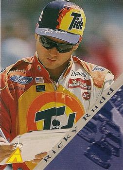 1997 Pinnacle Checkers #4 Ricky Rudd Front