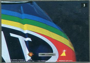 1997 Pinnacle Precision #3 Jeff Gordon Back