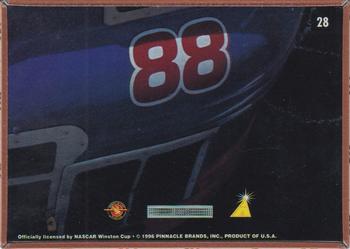1997 Pinnacle Precision - Bronze #28 Dale Jarrett's Transporter Back