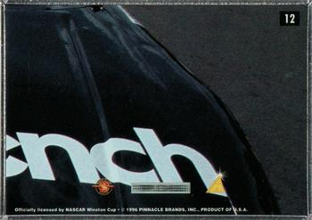 1997 Pinnacle Precision - Silver #12 Dale Earnhardt's Transporter Back
