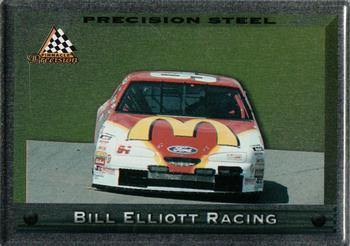 1997 Pinnacle Precision - Silver #53 Bill Elliott's Car Front