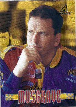 1997 Pinnacle - Trophy Collection #16 Ted Musgrave Front