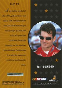 1997 Pinnacle Certified - Certified Team Gold #2 Jeff Gordon Back