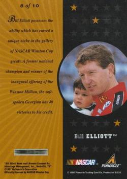 1997 Pinnacle Certified - Certified Team Gold #8 Bill Elliott Back