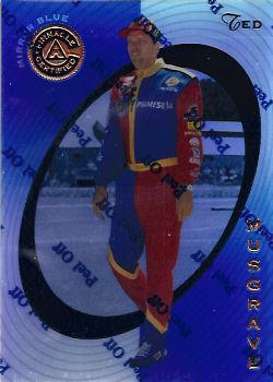 1997 Pinnacle Certified - Mirror Blue #9 Ted Musgrave Front