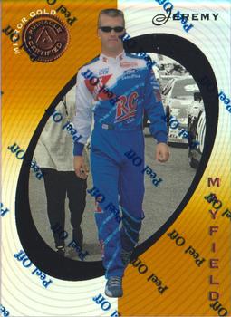 1997 Pinnacle Certified - Mirror Gold #8 Jeremy Mayfield Front