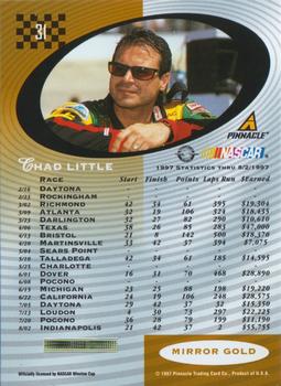 1997 Pinnacle Certified - Mirror Gold #31 Chad Little Back