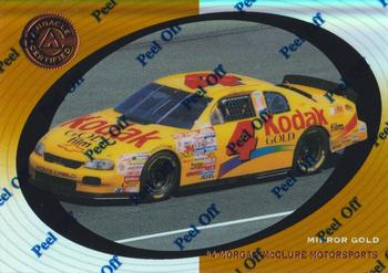 1997 Pinnacle Certified - Mirror Gold #38 Sterling Marlin's Car Front