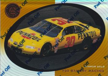 1997 Pinnacle Certified - Mirror Gold #46 Johnny Benson's Car Front