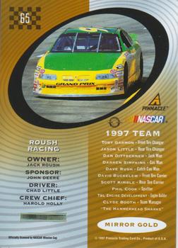 1997 Pinnacle Certified - Mirror Gold #65 Chad Little's Car Back