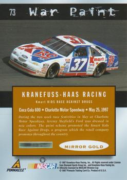 1997 Pinnacle Certified - Mirror Gold #73 Jeremy Mayfield's Car Back