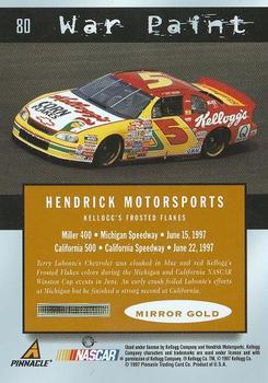 1997 Pinnacle Certified - Mirror Gold #80 Terry Labonte's Car Back