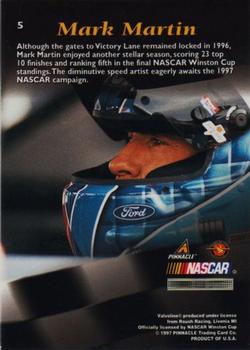 1997 Pinnacle Mint Collection - Bronze #5 Mark Martin Back