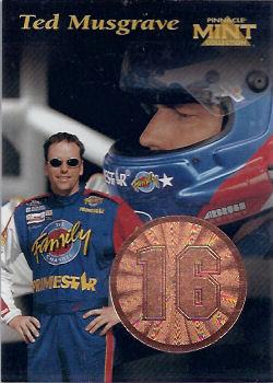 1997 Pinnacle Mint Collection - Bronze #15 Ted Musgrave Front
