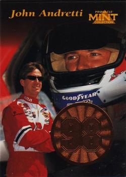 1997 Pinnacle Mint Collection - Bronze #18 John Andretti Front