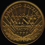 1997 Pinnacle Mint Collection - Coins #09 Bobby Hamilton Back