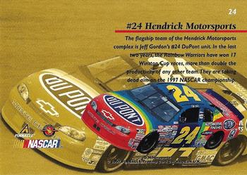1997 Pinnacle Mint Collection - Gold #24 Hendrick Motorsports Back