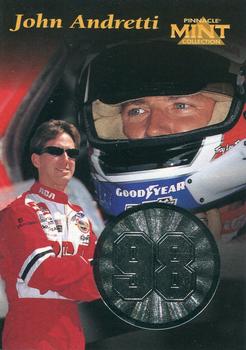1997 Pinnacle Mint Collection - Silver #18 John Andretti Front