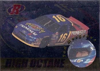 1997 Pinnacle Racer's Choice - High Octane Glow in the Dark #HO 14 Ted Musgrave Front