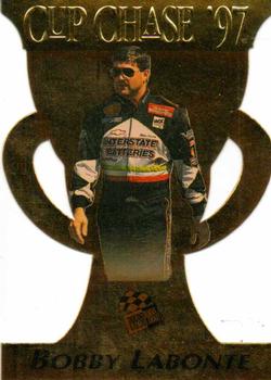 1997 Press Pass - Cup Chase Gold Die Cuts #CC 11 Bobby Labonte Front