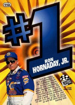 1997 Press Pass - Lasers #113 Ron Hornaday Back