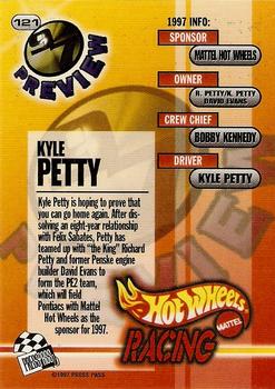 1997 Press Pass - Lasers #121 Kyle Petty Back