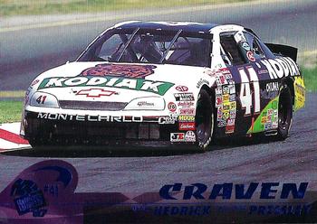 1997 Press Pass - Torquers #41 Ricky Craven's Car Front