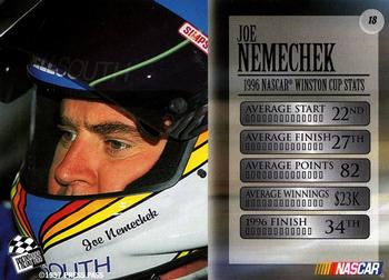 1997 Press Pass VIP - Explosive #18 Joe Nemechek Back