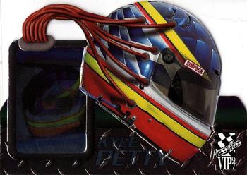 1997 Press Pass VIP - Head Gear Die Cuts #HG 6 Kyle Petty Front